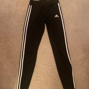 Classic black adidas leggings